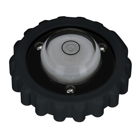 QUICK PRODUCTS Quick Products JQ-RLB Replacement Bubble Level Cap for Electric Tongue Jack - Black JQ-RLB